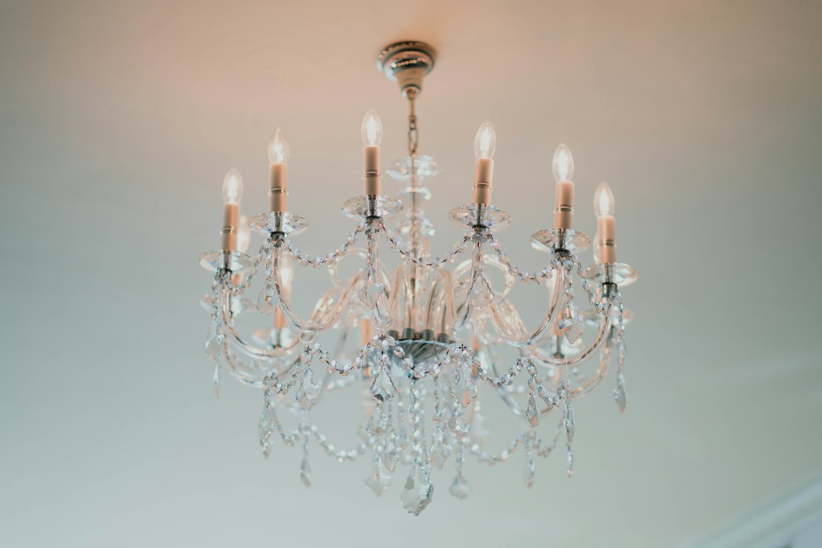 Crystal chandelier