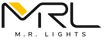 M.R. Lights logo, dark on transparent
