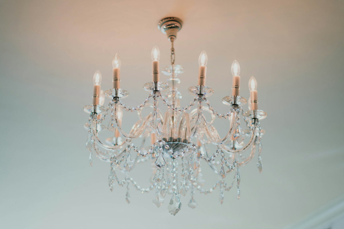 3-Tier LED Crystal Ring LED Chandelier – Gold Rectangular Brass Jhumar for Hall (placeholder photo 2)